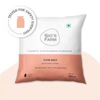 Sid's Farm Tested Cow Milk (No Antibiotics . No Hormones . No Preservatives)