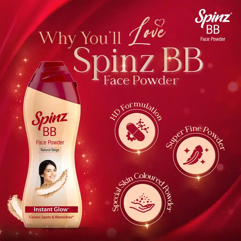 Spinz BB Brightening Face Talc
