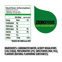 Sprite Zero Lemon-Lime Sparkling Soft Drink Pet Bottle 750ml