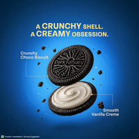 Sunfeast Dark Fantasy Vanilla Sandwich Creme Biscuits