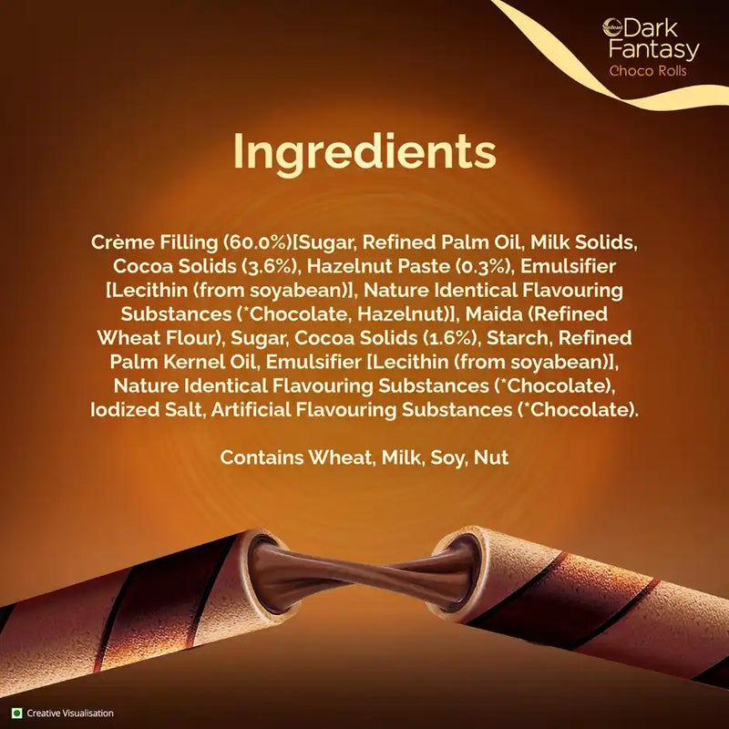Sunfeast Dark Fantasy Choco Rolls
