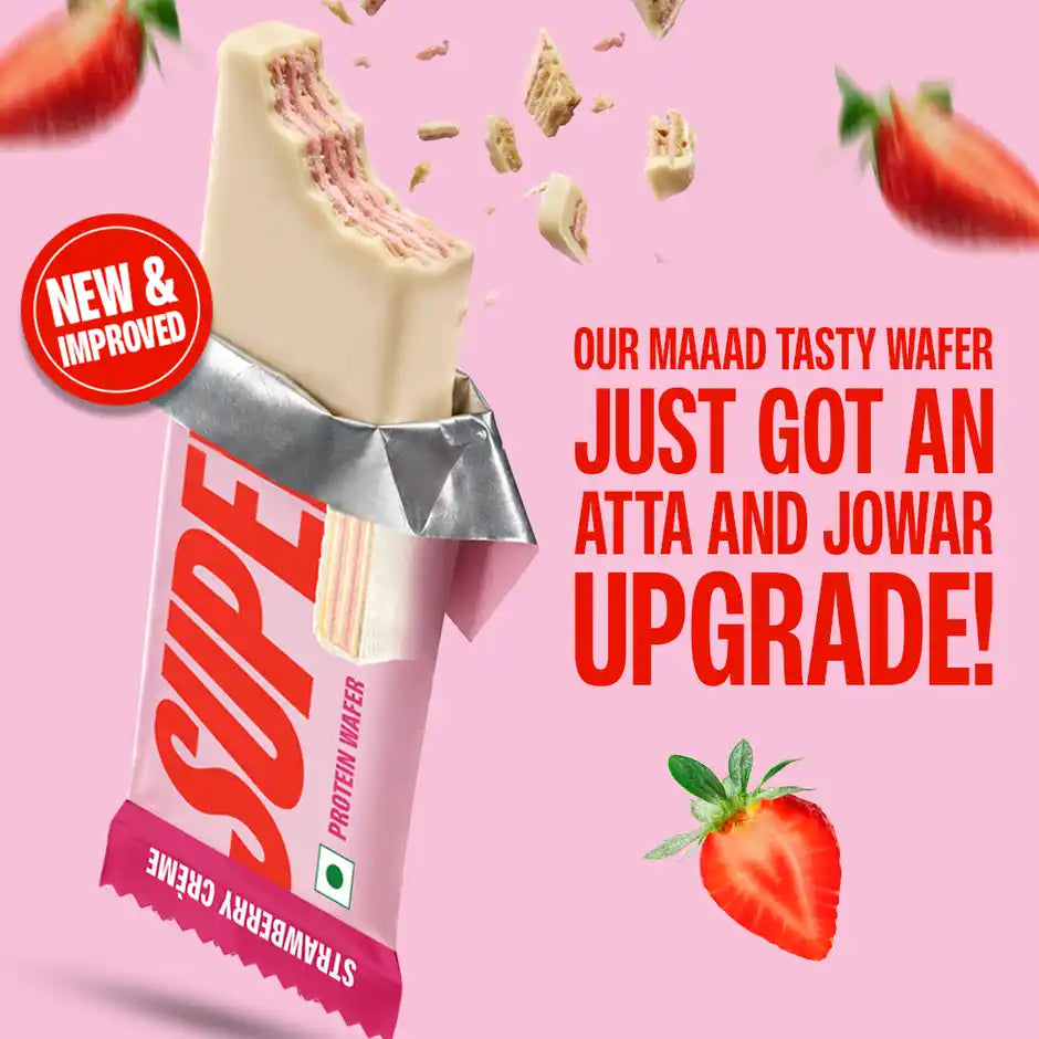 SuperYou 10g Protein Wafer Bar - Strawberry Creme