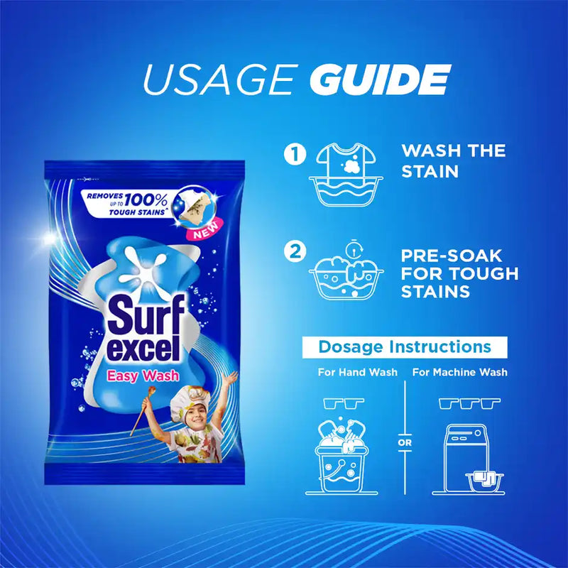Surf Excel Easy Wash Detergent Powder