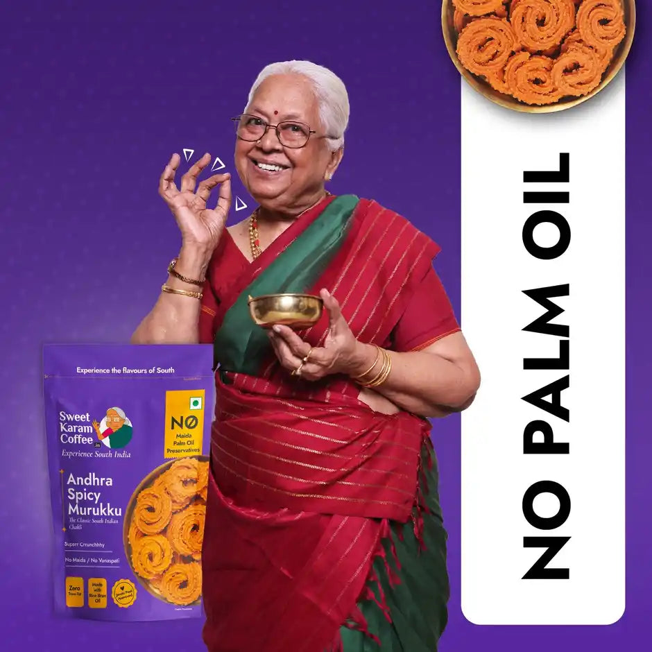 Sweet Karam Coffee Andhra Spicy Murukku