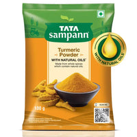 Tata Sampann Turmeric Powder With Natural Oils Haldi Powder 100 g Pouch