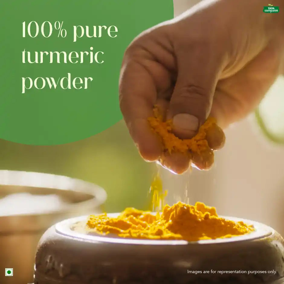 Tata Sampann Turmeric Powder With Natural Oils Haldi Powder 100 g Pouch