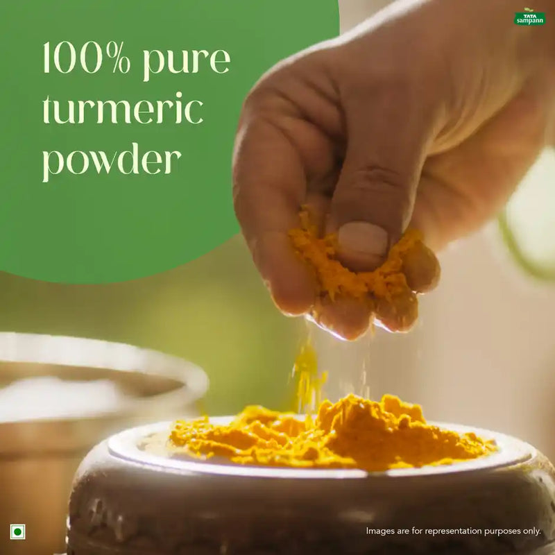 Tata Sampann Turmeric Powder With Natural Oils Haldi Powder 100 g Pouch