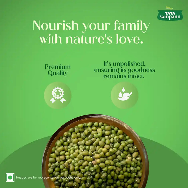 Tata Sampann Unpolished Green Moong