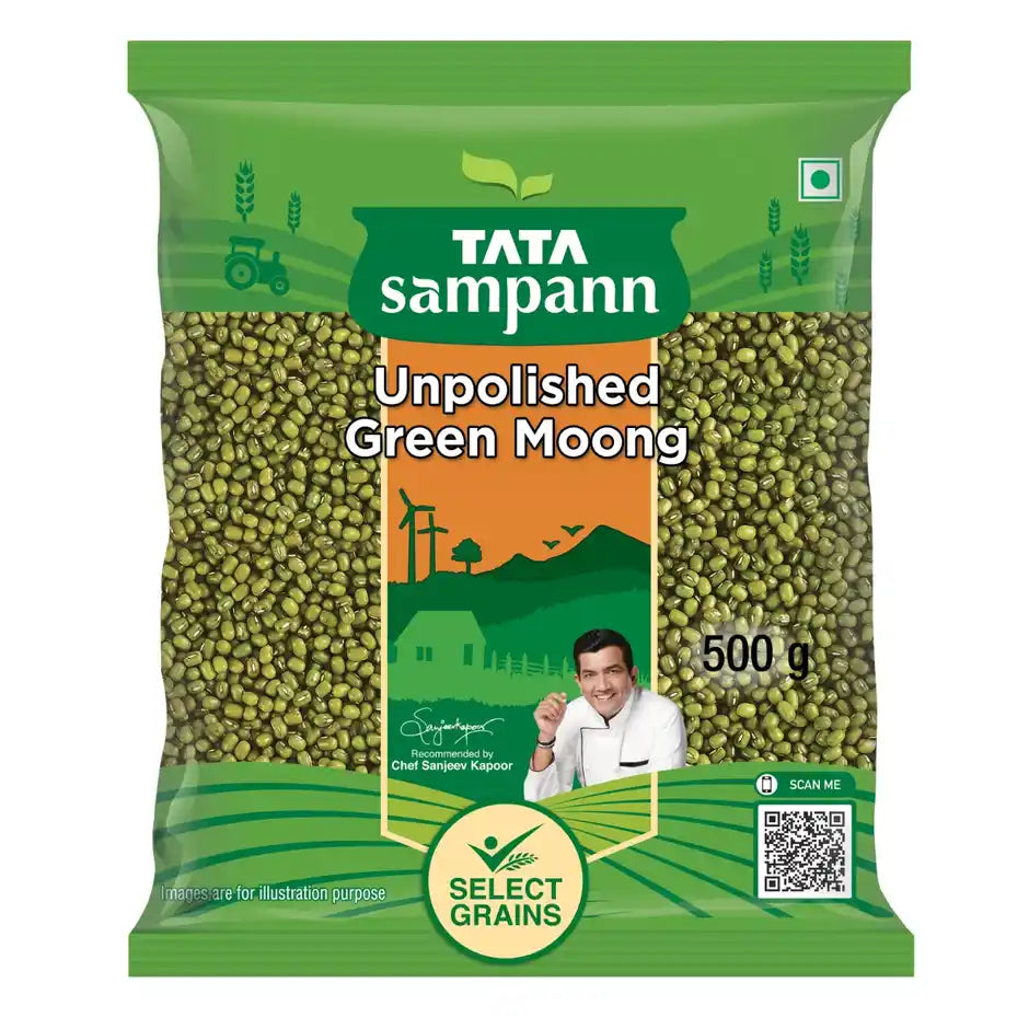 Tata Sampann Unpolished Green Moong