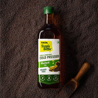 Tata Simply Better Mustard (Sarson) Cold Pressed Unrefined & Healthy Cooking Oil