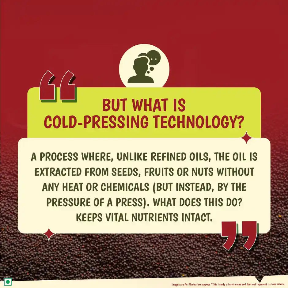Tata Simply Better Mustard (Sarson) Cold Pressed Unrefined & Healthy Cooking Oil