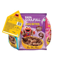 Tata Soulfull Ragi Bites Fills Combo - Chocos, Starwberry & Vanilla Pack of 5