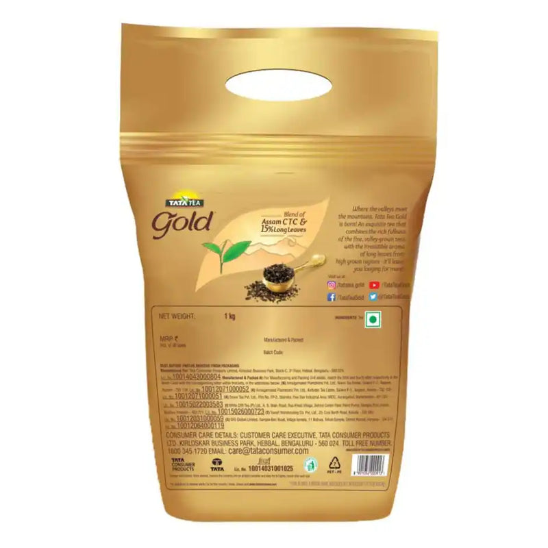 Tata Tea Gold with 15% Long Leaves
