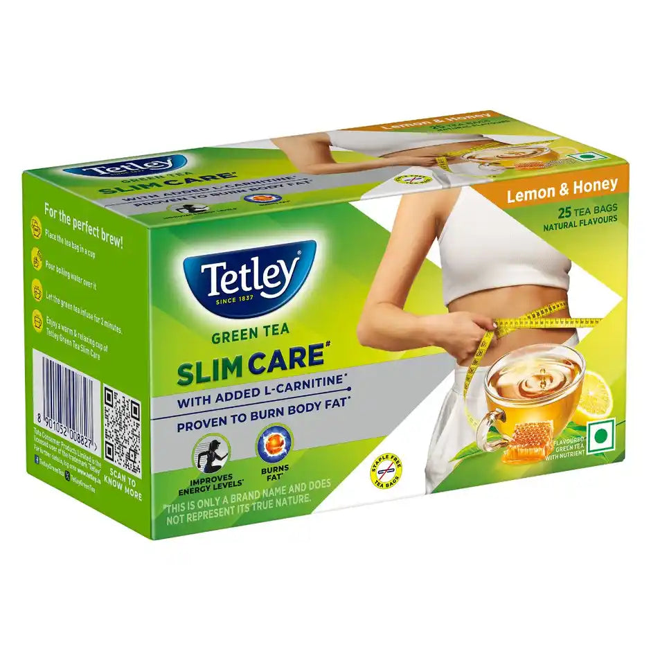 Tetley Slim Care Lemon & Honey Green Tea