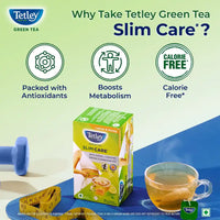 Tetley Slim Care Lemon & Honey Green Tea