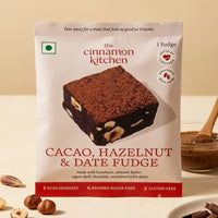 The Cinnamon Kitchen Cacao, Hazelnut & Date Fudge Brownie
