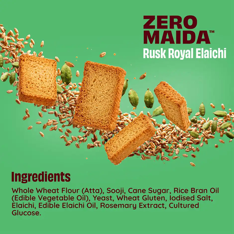 The Health Factory Elaichi Rusk
