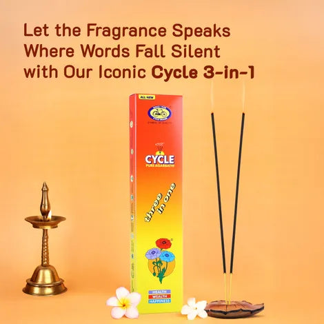 Three in one Cycle Agarbathis