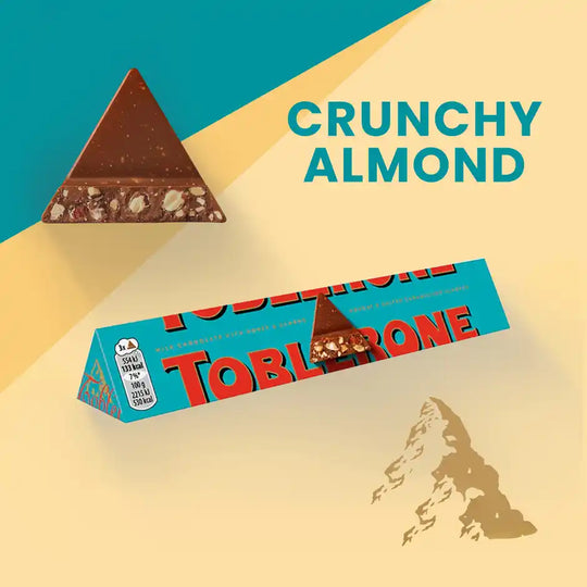 Toblerone Crunchy Almonds Chocolate Bar