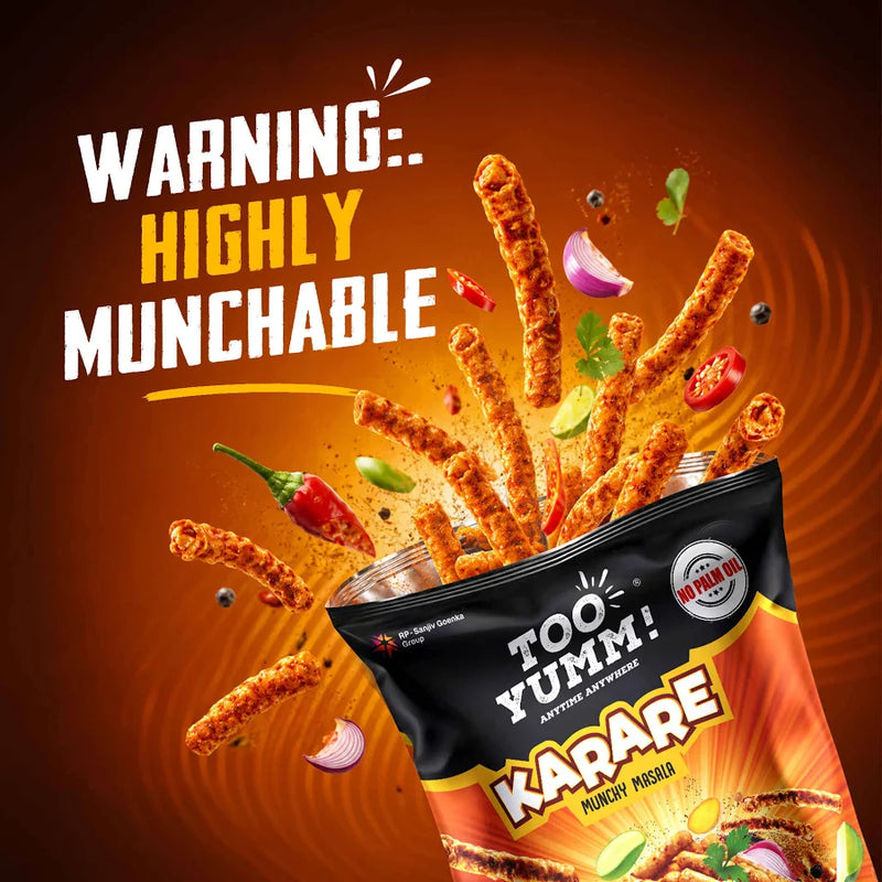 Too Yumm! Karare Munchy Masala Crisps