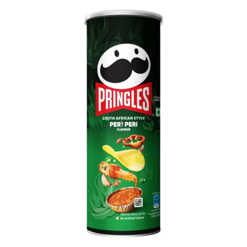 Pringles Potato Chips Peri Peri Flavour 102g