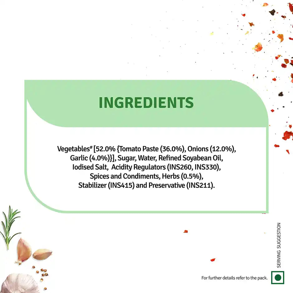 Veeba Pasta & Pizza Sauce Herby Tomato
