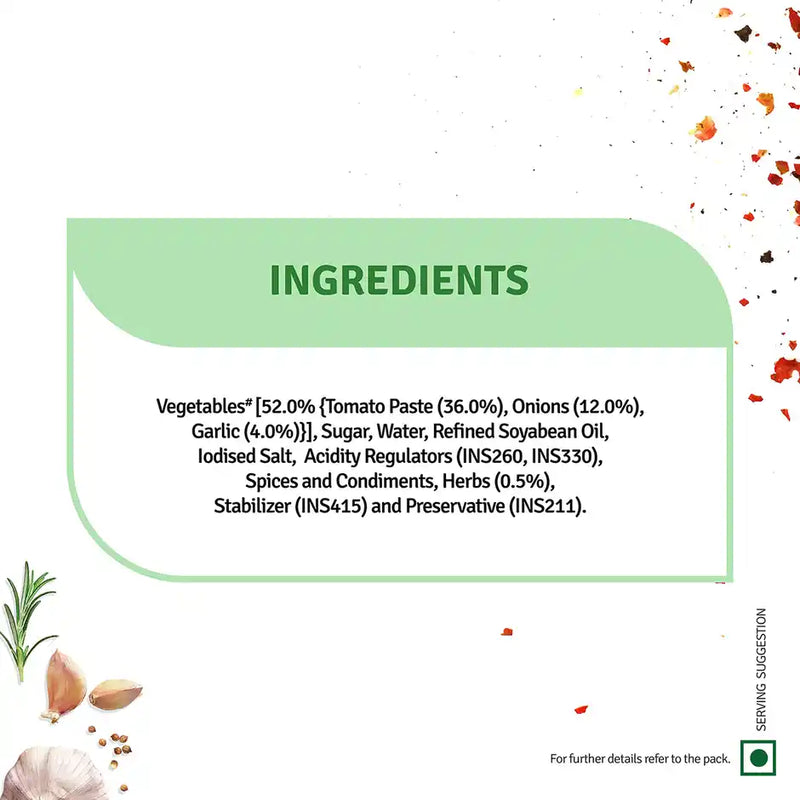 Veeba Pasta & Pizza Sauce Herby Tomato