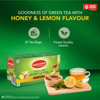 Wagh Bakri Honey and Lemon Green Tea Bags