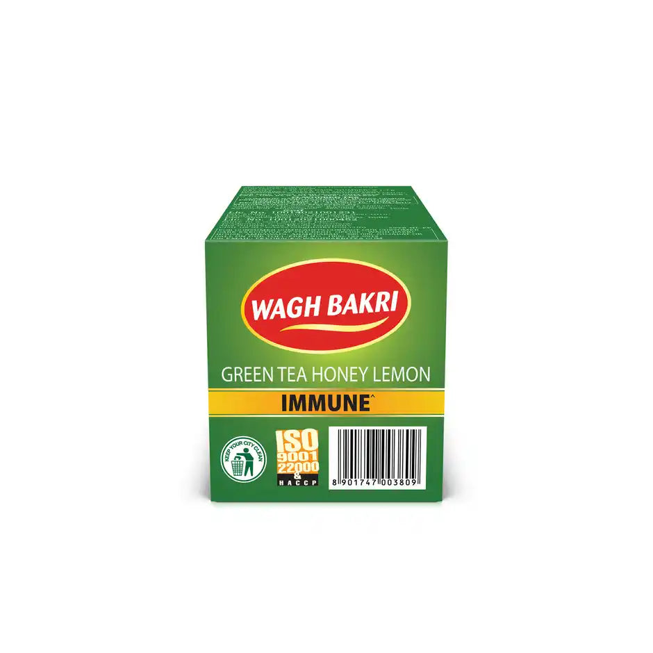 Wagh Bakri Honey and Lemon Green Tea Bags