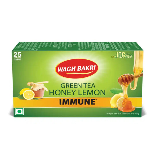 Wagh Bakri Honey and Lemon Green Tea Bags