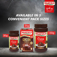 Weikfield Rich and Decadent Pure Cocoa Powder | Smooth & Rich Taste