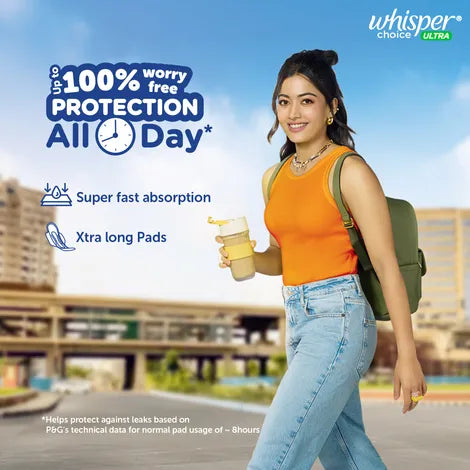 Whisper Choice Ultra Sanitary Pads XL