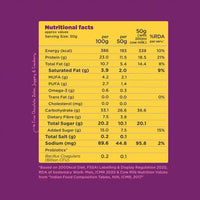 Yoga Bar 23g High Protein Muesli Choco Almond & Cranberry, Added Probiotics, Fibre Rich, Omega - 3