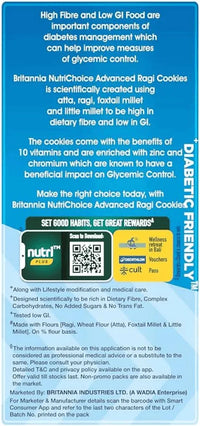 Britannia Nutrichoice Ragi Millet Cookies