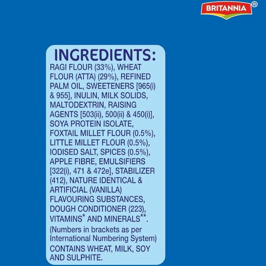 Britannia Nutrichoice Ragi Millet Cookies