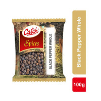 Catch Black Peppercorns Kali Mirch Whole 100g Pouch