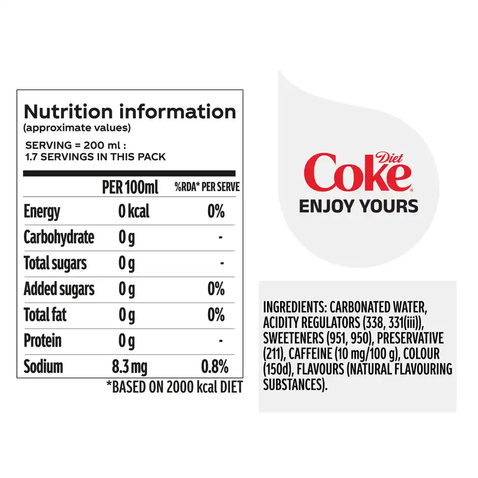Diet Coke Can 330ml