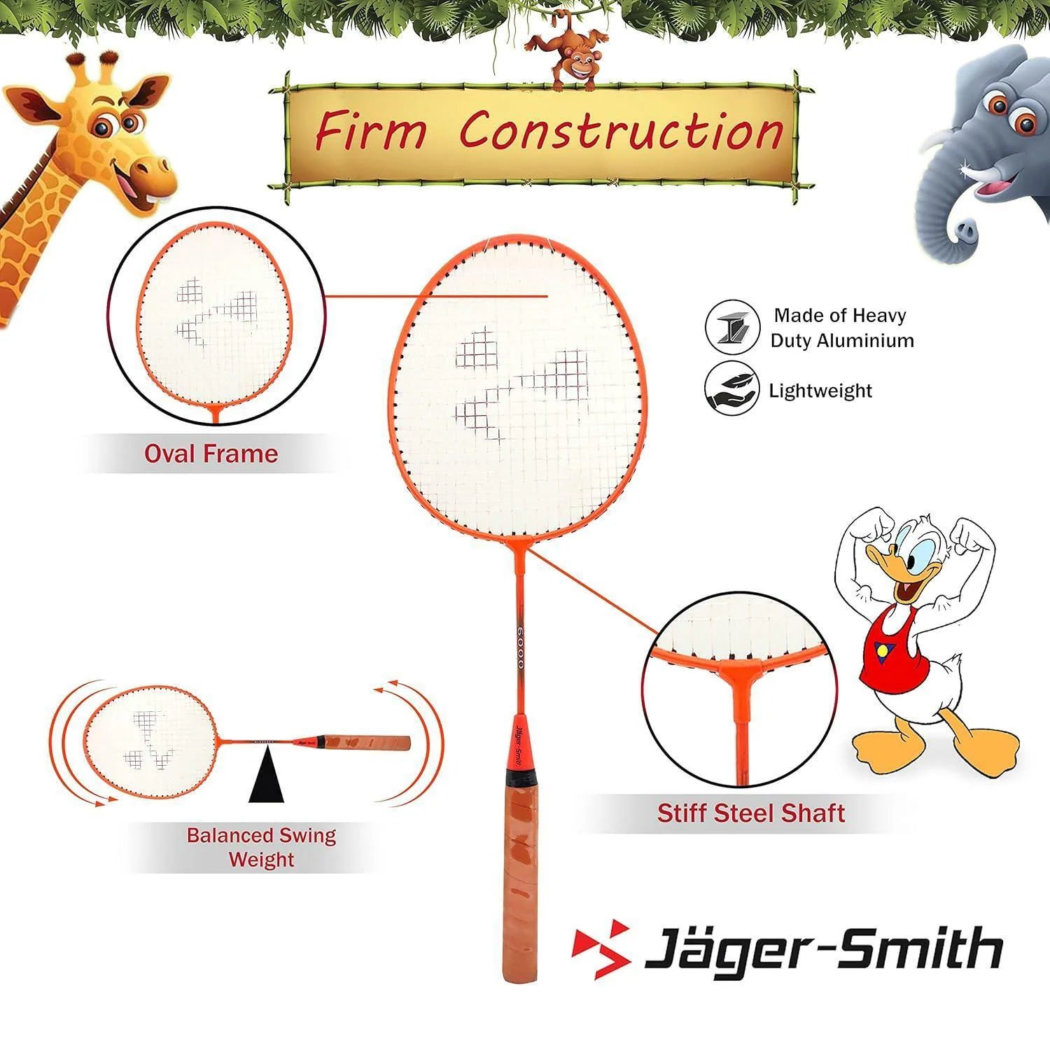 Jaspo Smith PB-200 Badminton Combo Set