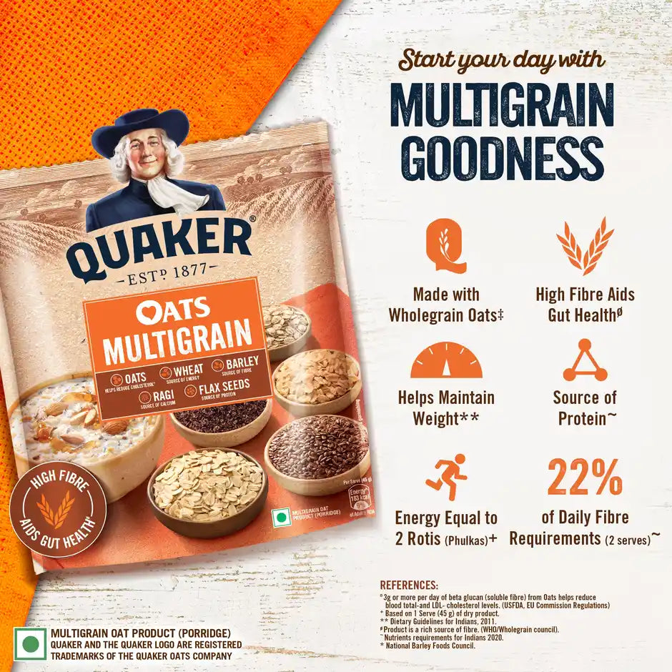 Quaker Multigrain Rolled Oats