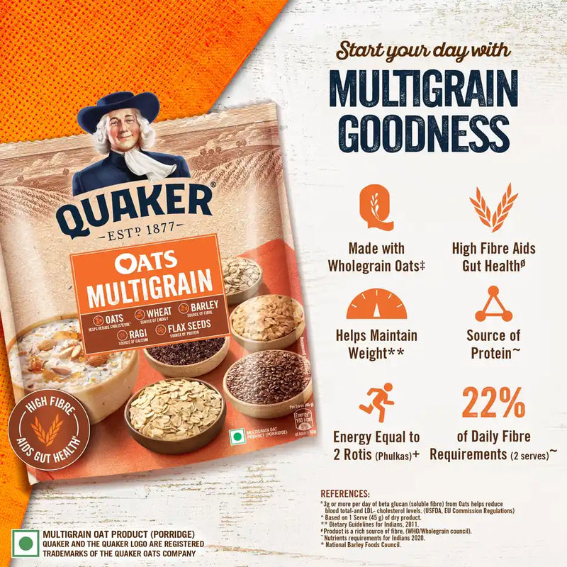 Quaker Multigrain Rolled Oats