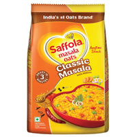 Saffola Masala Oats Classic Masala Anytime Snack Ready in 3 mins Millets Goodness