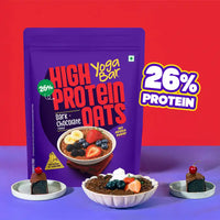 Yoga Bar 26% High Protein Oats, Dark Chocolate, No Added Sugar, High Fibre, Added Probiotics