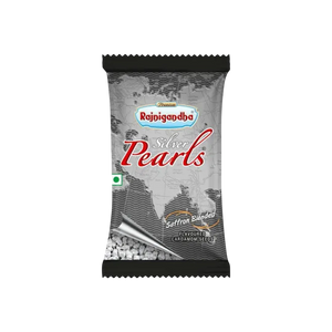 RajniGandha Silver Pearls Silver Coated Elaichi Mouth Freshener