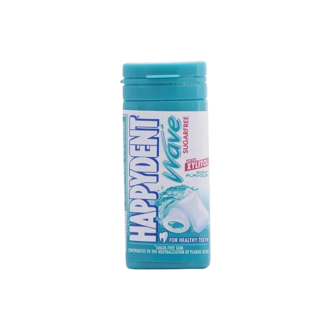 Happydent Wave Sugar Free Mint Chewing Gum