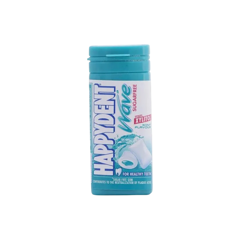 Happydent Wave Sugar Free Mint Chewing Gum