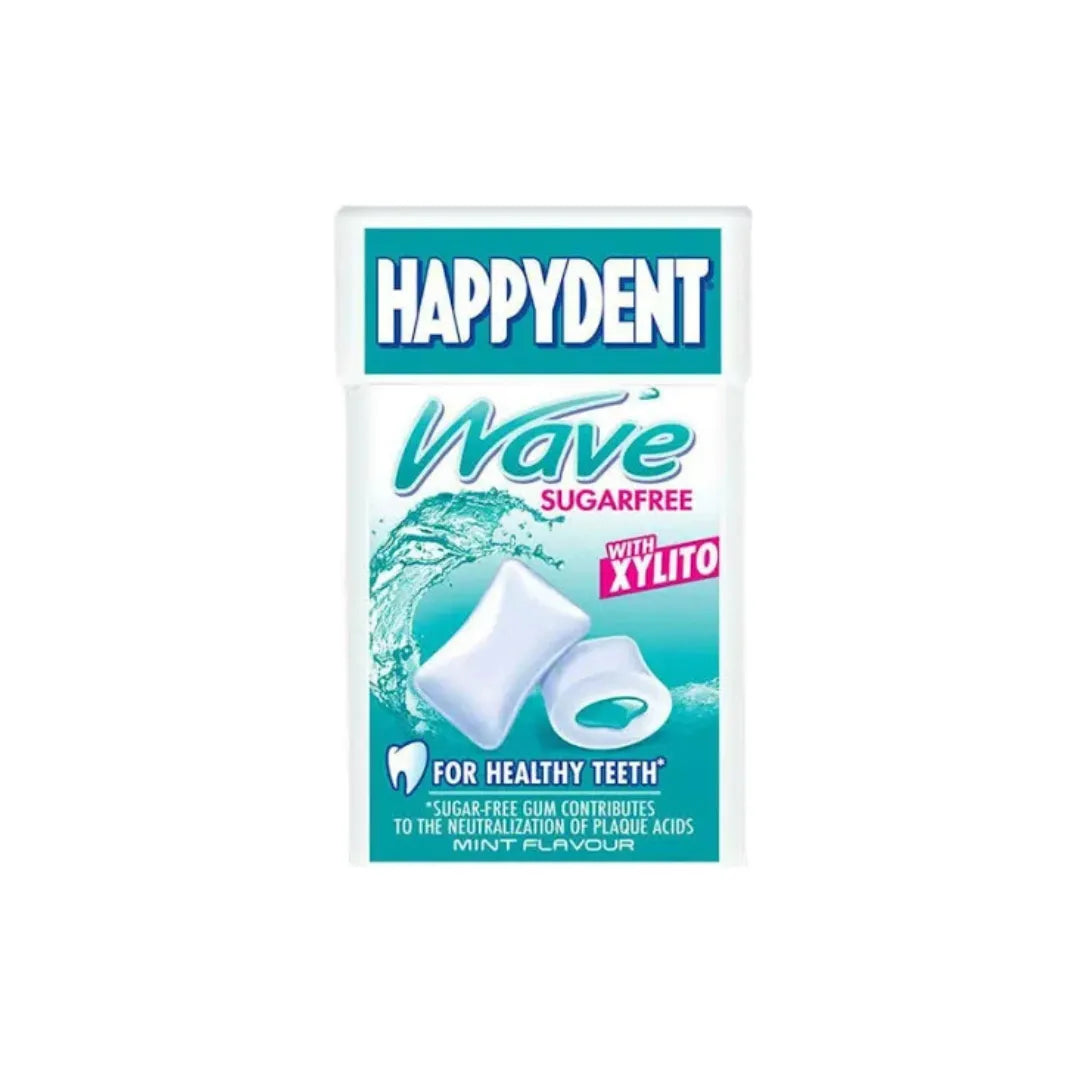 Happydent Wave Sugar Free Mint Chewing Gum