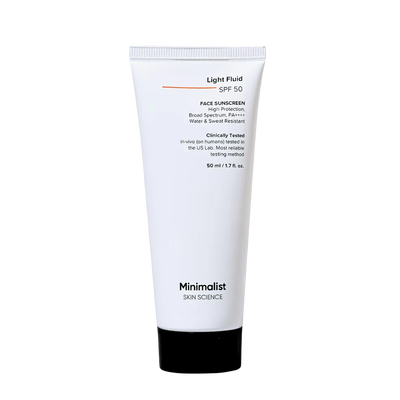 Minimalist Sunscreen SPF 50 PA++++ Water And Sweat Resistant