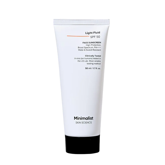 Minimalist Light Fluid Face Sunscreen SPF 50 PA++++