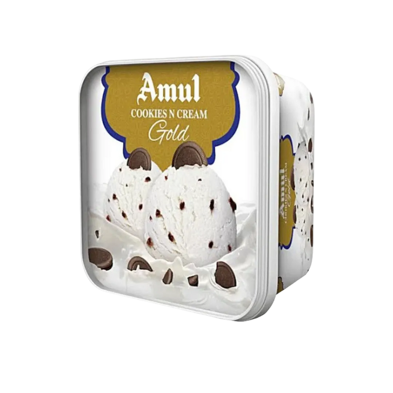 Amul Gold Cookies Ice Cream Tub