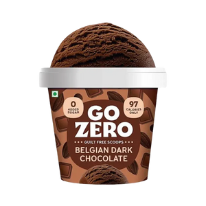 Go Zero Belgian Dark Chocolate Low Calorie Ice Cream